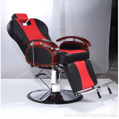 Black Herren Salon Equipment Schönheitssalon Friseurstühle